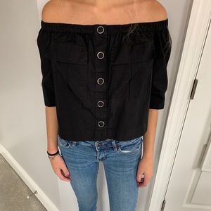 Free People Off The Shoulder Top